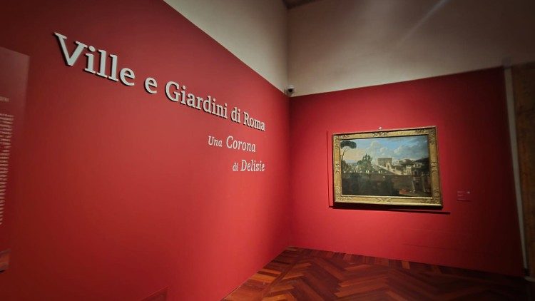 Allestimento della mostra