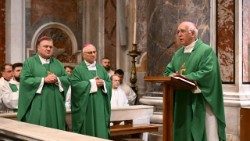 Dzisiejszej Mszy św. przy grobie św. Jana Pawła II przewodniczył abp Wacław Depo