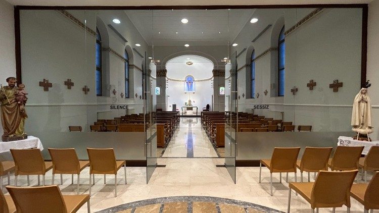 The chapel in the home for the elderly