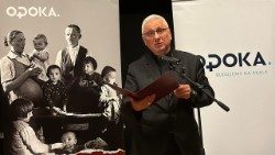 Bp Artur Miziński, przewodniczący Fundacji Opoka należącej do Konferencji Episkopatu Polski. Fot. Vatican Media 