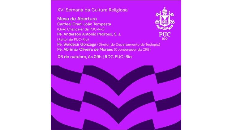 XVI Semana da Cultura Religiosa sobre inovação, espiritualidade e ética.