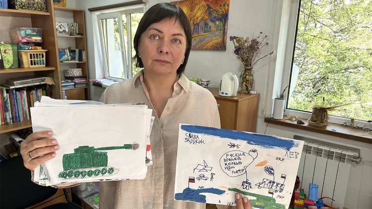 La psychologue pour enfants Lesia Yaruchyk