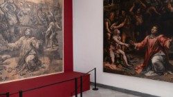 L'allestimento della mostra