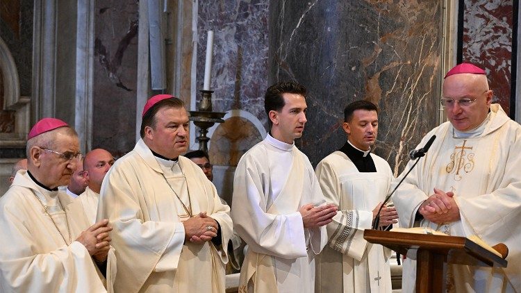 Pielgrzymka włocławska do Rzymu (ks. Marek Weresa)