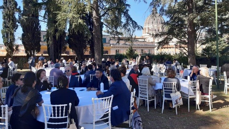 A moment of the Rome Conference "Refugees&Migrants in our Common Home"