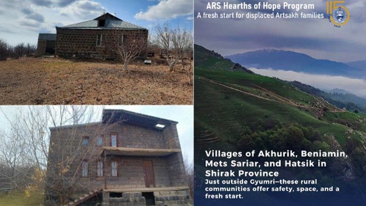 2025.10.03 Raccolta fondi per case famiglie Artsakh 