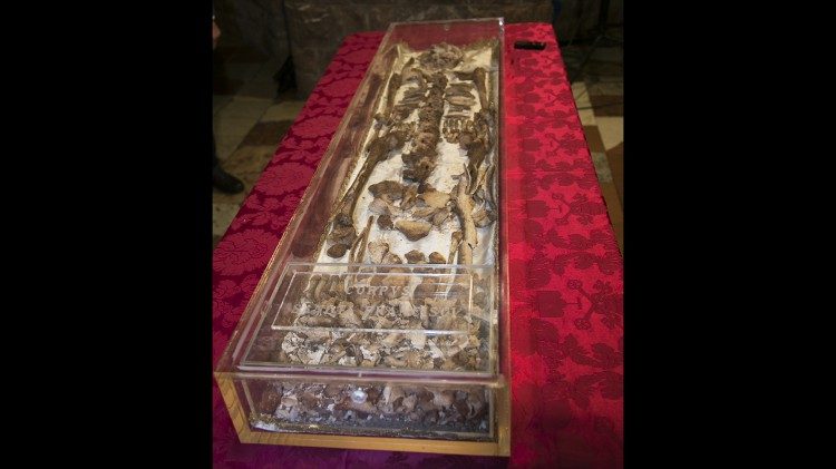 Szczątki Biedaczyny z Asyżu