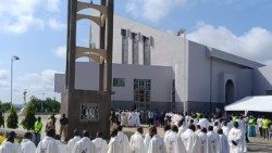 La nouvelle cathédrale  de Garoua à l'occasion du 70ème anniversaire de l'archidiocèse 
