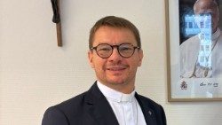 Le père Fabien Lejeusne, nouvel évêque de Namur, en Belgique. 