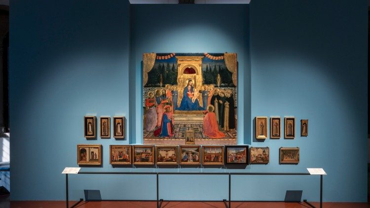 Beato Angelico Pala di San Marco, la ricostruzione nella mostra di Firenze