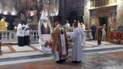 Uroczystości w kościele Ducha Świętego in Saxia Fot. Cyprien Viet