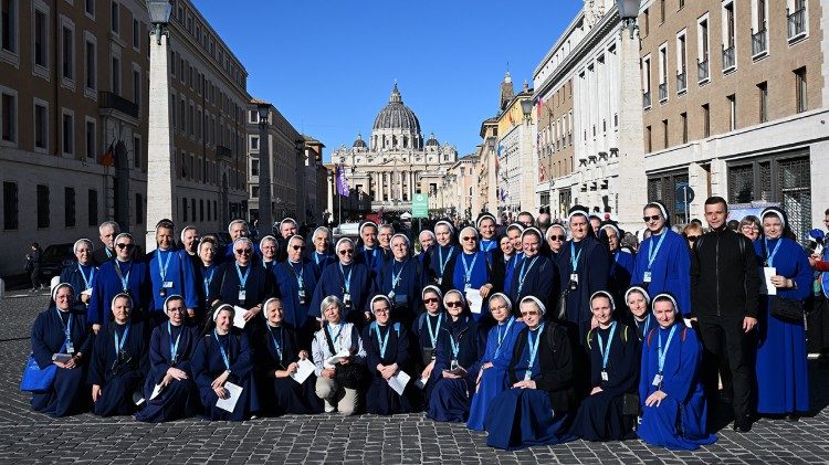 2025.10.07 Gruppo di pellegrini dalla Polonia, Giubileo della Vita Consacrata