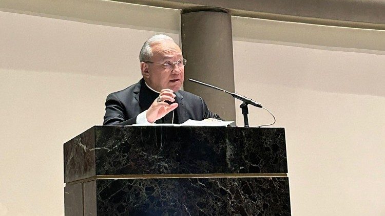 El arzobispo Edgar Peña Parra, sustituto para los Asuntos Generales de la Secretaría de Estado.