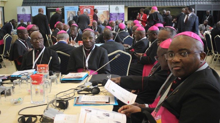 Dom Belmiro Chissengueti, Bispo de Cabinda, Angola, durante a Assembleia Plenária da IMBISA