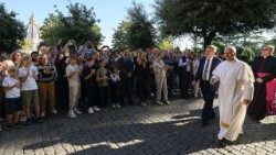 Stretnutie so zamestnancami vatikánskych médií