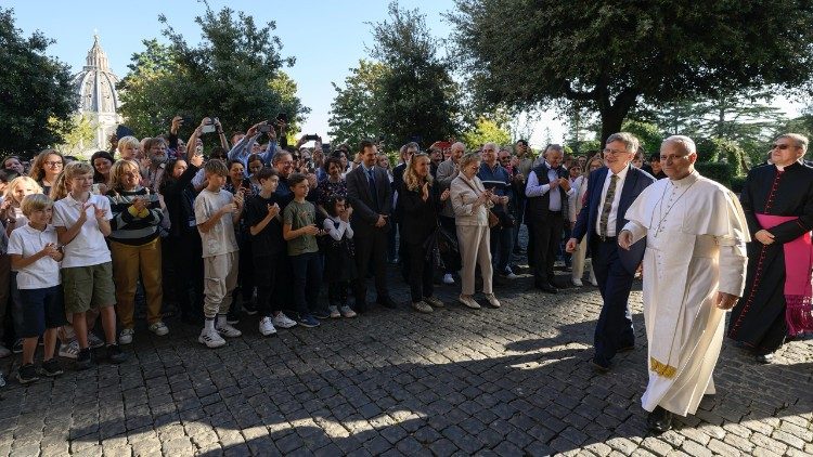 Stretnutie so zamestnancami vatikánskych médií