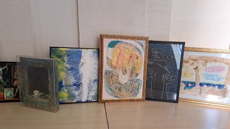 Работы на выставе “Il Volto del Futuro” (“Твар будучыні”)