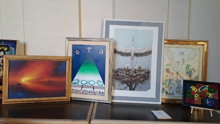 Работы на выставе “Il Volto del Futuro” (“Твар будучыні”)