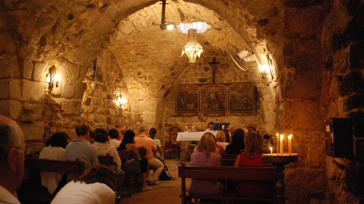 La chiesa di Hanania dove fu battezzato San Paolo