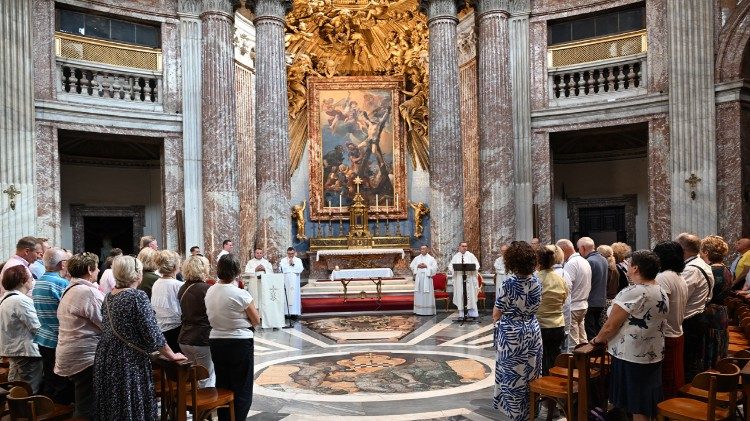 2025.10.15 gruppo di pellegrini dalla Polonia