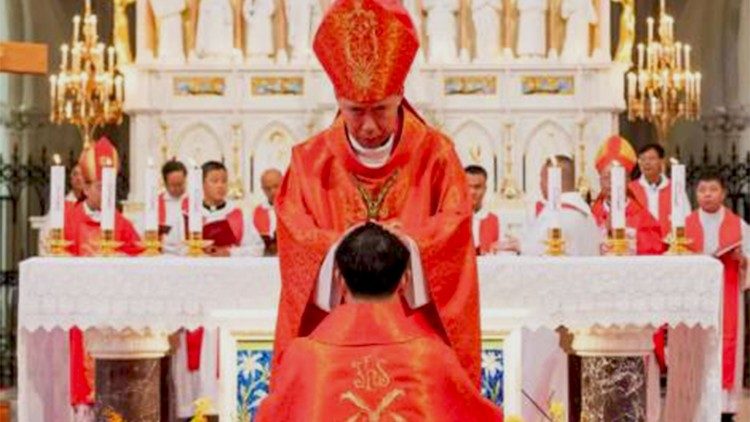 Ordination épicopale de Mgr Ignazio Wu Jianlin à Shanghai. 