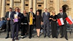 Polska delegacja u Papieża Leona XIV podczas środowej audiencji ogólnej fot. UMWM