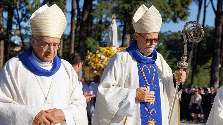 Dom Claudio Dalla Zuanna em Fátima para a Peregrinação Internacional aniversária dos dias 12 e 13 de outubro