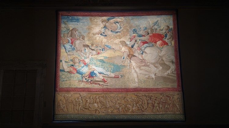 L'arazzo di Raffaello con la Conversione di Saulo