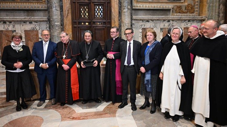 Цырымонія ўручэння прэміі імя святога Яна Паўла II