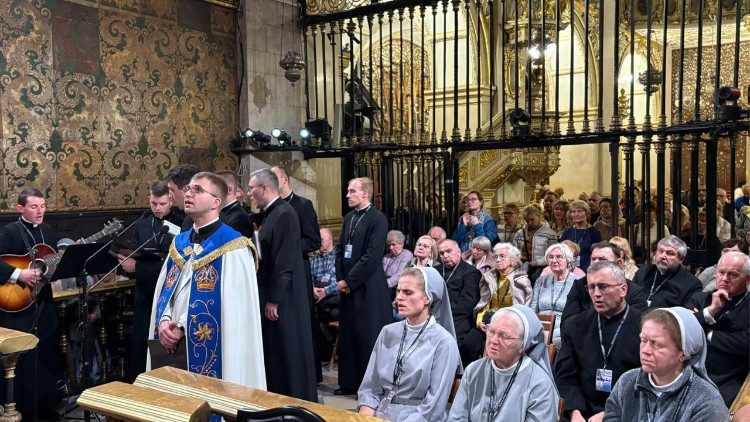 Czuwanie polonijne na Jasnej Górze (ks. archiwum ks. Marka Grygla SChr)