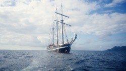 Detalles de la travesía del "Bel Espoir" 2025. (@Lupe Belmonte)