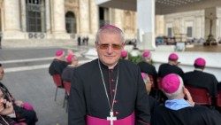 Episcopul diecezei romano-catolice de Oradea László Böcskei, președinte al Conferinței episcopilor din România