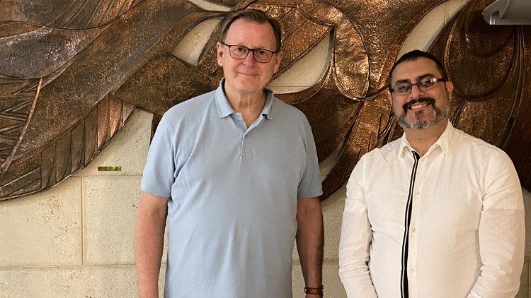 Bodo Ramelow und Mario Galgano