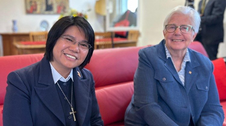 Sister Abby Avelino and Sr Patricia Murray