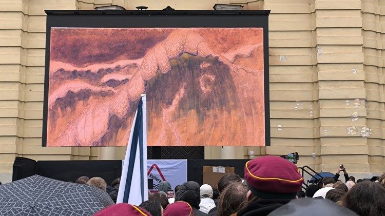 Kultūros bendruomenės protesto mitingas Vilniuje