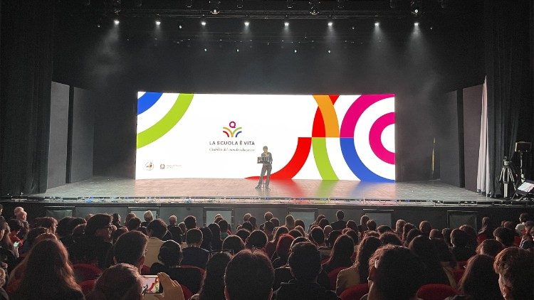 Il keynote-speech di Samantha Cristoforetti nell'Auditorium della Conciliazione