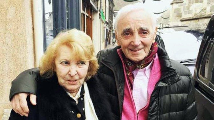 2025.10.28 Aida Aznavourian con il fratello Charles