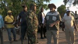 Visita das autoridades ao distrito de Memba, na província de Nampula, norte de Moçambique