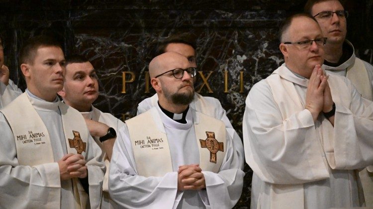 Dzisiejszą Mszę św. koncelebrowało ok. 50 kapłanów