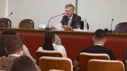 Tiến sĩ Paolo Ruffini trong một sự kiện tại Brazil vào tháng 10/2025