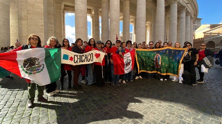 2025.10.31 Grupos de peregrinos asistentes a la catequesis del 29 de octubre