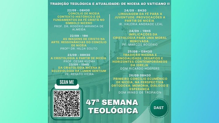 A programação da Semana Teológica