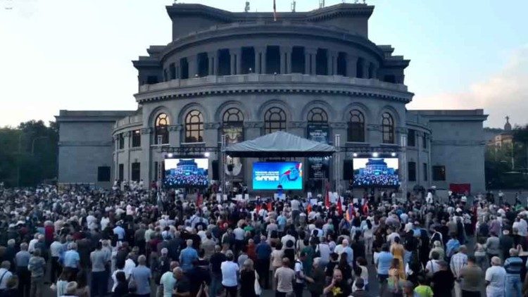 2025.09.03 Manifestazione del popolo di Artsakh per il diritto di ritorno a casa