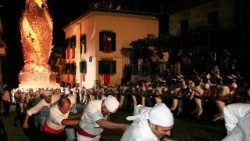 Viterbo, la Macchina di Santa Rosa