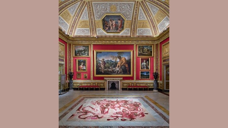 Bloody Rug © Galleria Borghese, foto Agostino Osio