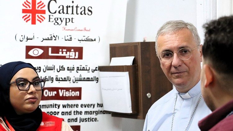 Besuch der Klinik der Caritas Assuan und Gespräch mit Vertretern der Caritas Assuan (Foto DBK/Elpers)