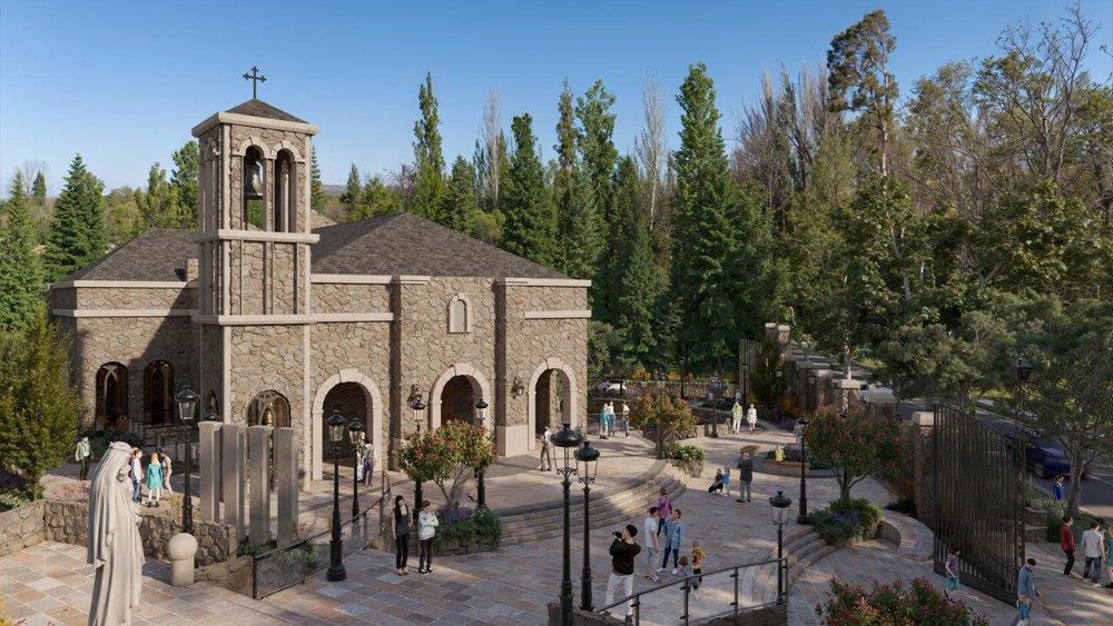 Así proyectan el primer santuario del mundo dedicado a San Carlo Acutis, en Mendoza, Argentina.