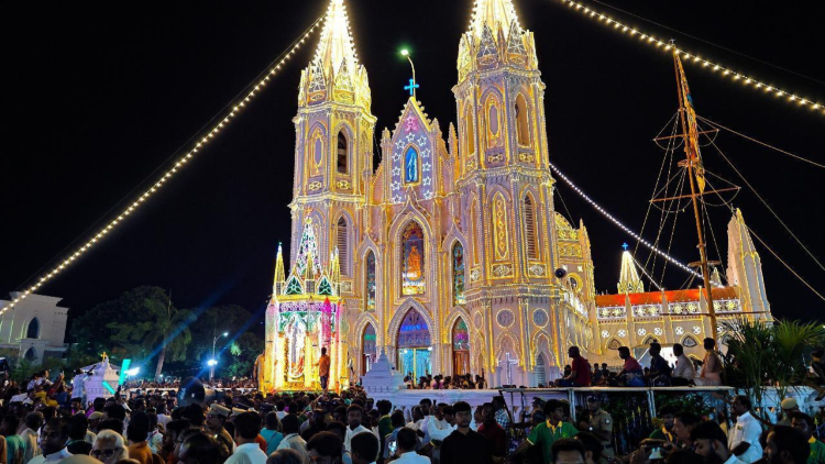Basilica of Annai Vailankanni, Nagapattinam District