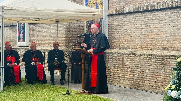 Kard. Parolin na slávnosti inaugurácie obrazu