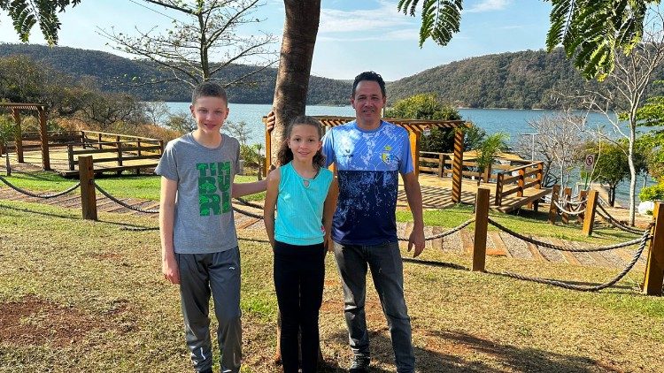 Almir, animador Laudato si', acompanhou os irmãos ao local do mutirão de 2020